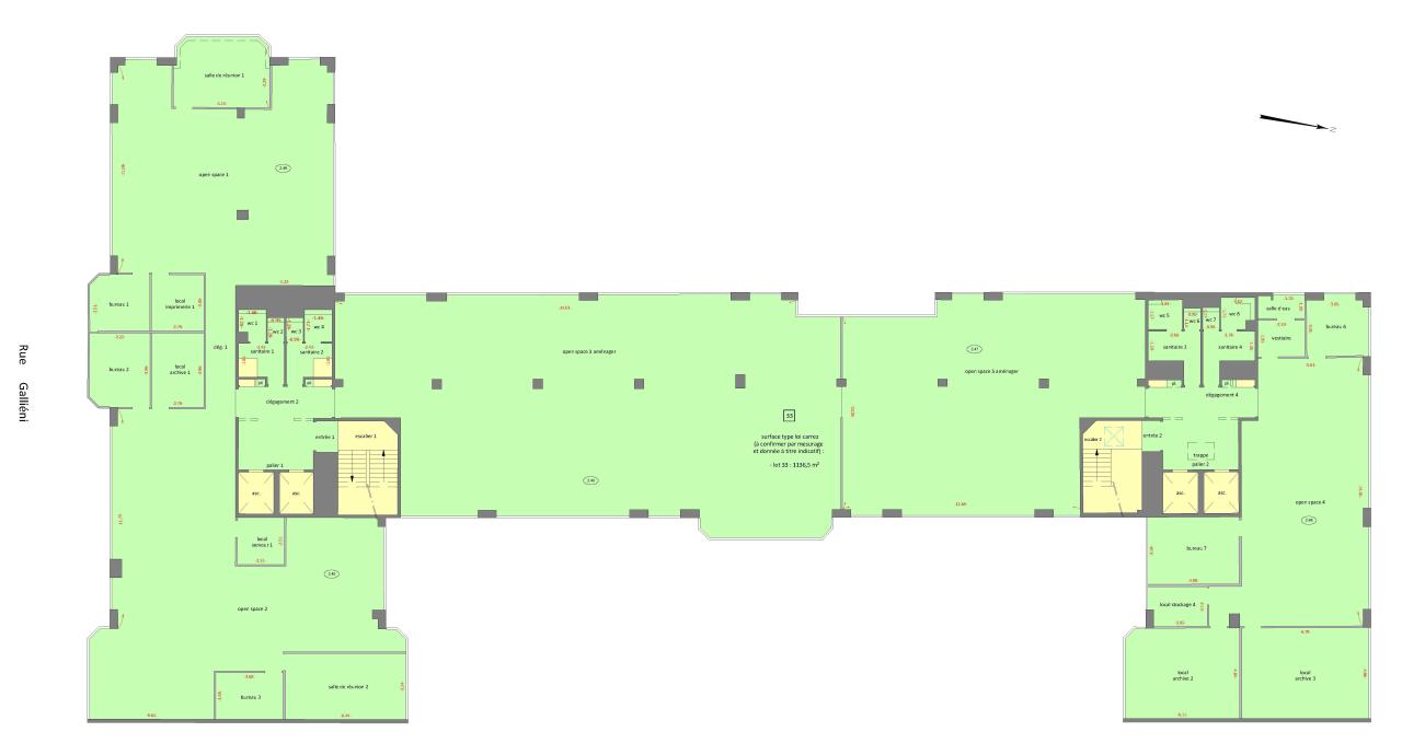 Bureau Boulogne-Billancourt 1137m² Vente bureau Boulogne-Billancourt Hauts-de-Seine OVBUR2207296 12